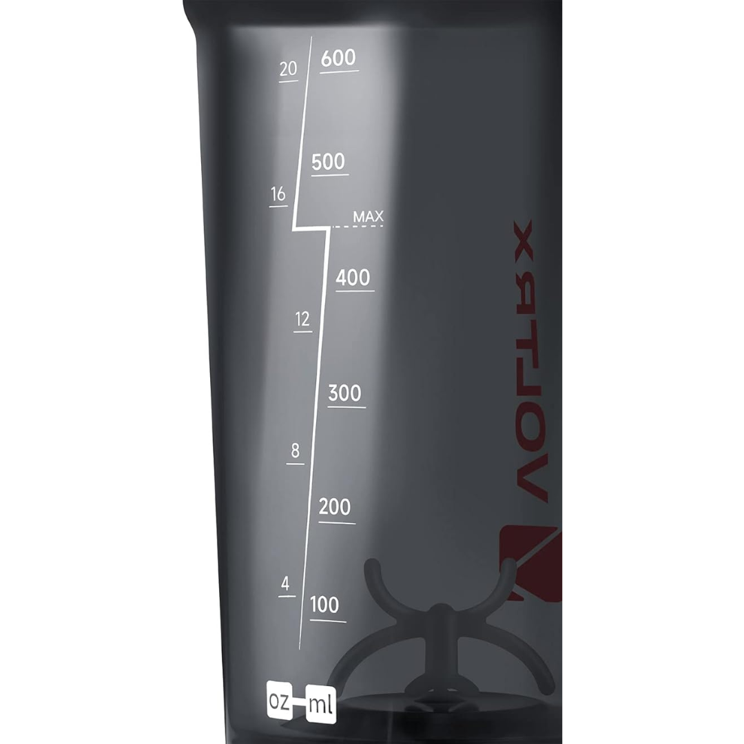 Rød Gallium - Elektrisk Protein Shaker