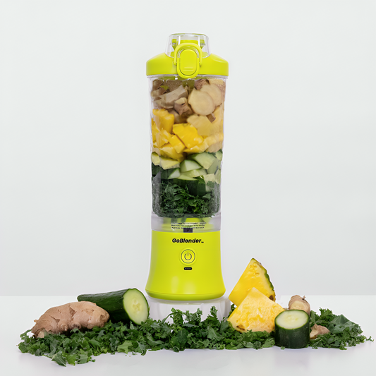 Lime Grøn - Bærbar Smoothie Blender - GoBlender 3.0